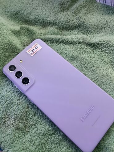Мобильные телефоны: Samsung S21 FE 5G, Б/у, 128 ГБ, цвет - Фиолетовый, 1 SIM