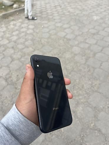 IPhone Xr, Б/у, 64 ГБ, Черный, Зарядное устройство