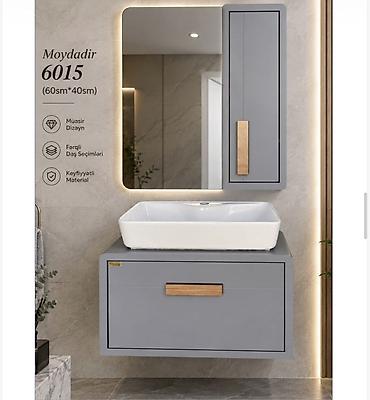 Moydadır 6015 – 60 sm x 40 sm ölçülü, divara montaj olunan vanna otağı
