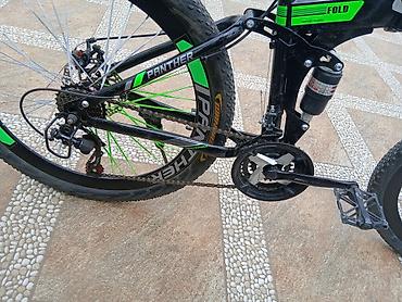 Dağ velosipedləri: Panther dağ velosipedi - Geniş profilli 26" təkərlər, iri protektor – — 10