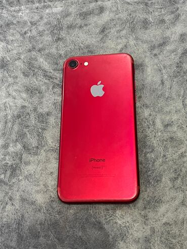 iphone 7 red: IPhone 7, 128 ГБ, Красный, Отпечаток пальца, С документами