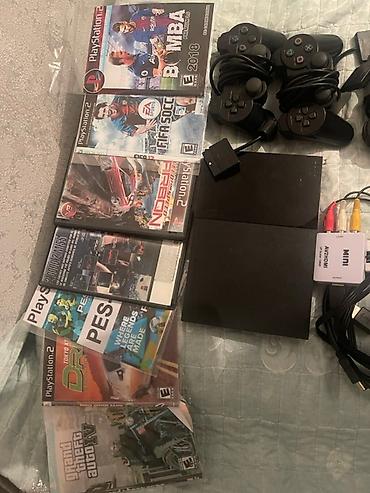 Видеоигры и приставки: Ps 2 tecili satılır herşeyi üstündə — 4