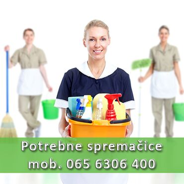 Tražim saradnike (slobodna radna mesta): Agenciji za čišćenje iz Beograda - Banovo brdo, potrebno 10 spremačica