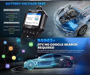 Alati za automobile: Novo - VEHLIVE V880 OBD2 Auto Dijagnostika OBD2 čitač kodova za — 9