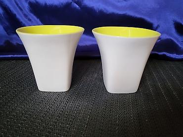 solje za kafu cena: Solje nove,vintaz porcelanske za dvoje. za kafu. i sl. Solje obe u — 4
