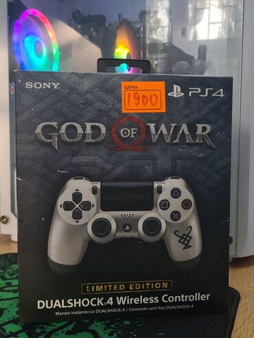 PS4 (Sony PlayStation 4): Джойстики PS4 DUALSHOCK 4 GOD OF WAR LIMITED EDITION Реплика один в