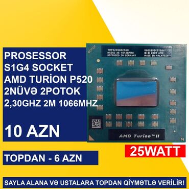 Prosessorlar: Prosessor Intel Core i5 Notebook üçün Prosessorlar, İşlənmiş — 10