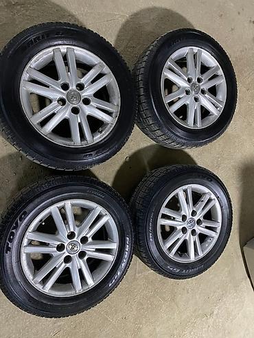 шины 14 зима: Комплект из 4 колес Toyota: легкосплавные диски + зимние шины. - — 2