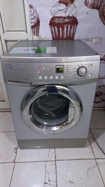 Paltaryuyan maşınlar: Paltaryuyan maşın Daewoo, 7 kq, İşlənmiş, Avtomat, Ödənişli çatdırılma