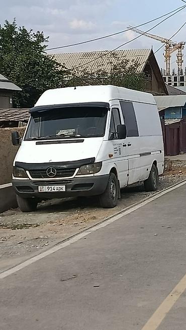 sprinter 2 7: Mercedes-Benz Sprinter (длинная база, высокий потолок), белый фургон — 3