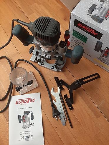 Инструменты: EUROTEC EUWER2450 (M1R-JF1-8) üst frezə – ağac emalı üçün güclü və — 3