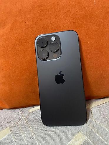 Apple iPhone: IPhone 14 Pro, Б/у, 256 ГБ, Черный, Чехол, Коробка, 82 % — 1