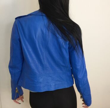 Ostale jakne, kaputi, prsluci: Michael Kors orig. kožna moto jakna iz USA S veličine. Jakna je od — 4