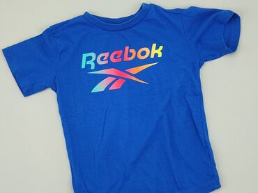 bielizna koronkowa niebieska: T-shirt, Reebok, 3-4 years, 98-104 cm, condition - Good