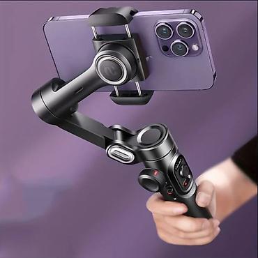 Smartfonlar üçün 3 oxlu əl stabilizatoru (gimbal) - Hamar və sabit lalafo.az -da Smartfonlar üçün 3 oxlu əl stabilizatoru (gimbal) - Hamar və sabit