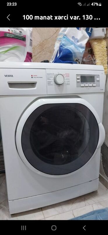 Paltaryuyan maşınlar: Paltaryuyan maşın Vestel, 6 kq, Təmirə ehtiyacı var, Avtomat, Qurutma var, Kredit yoxdur, Ünvandan götürmə