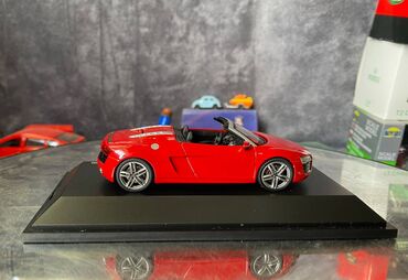 Avtomobil modelləri: Коллекционная модель AUDI R8 V10 Spyder Red 2012 Limited Edition — 19