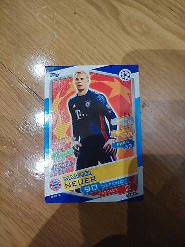 topps: Topps UEFA Champions League ticarət kartı – Manuel Neuer (Bayern — 1