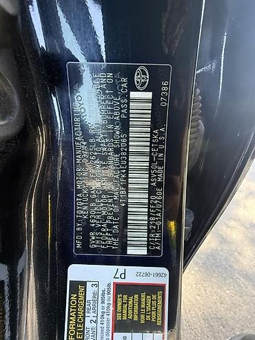 thule багажник: Toyota Camry: 2014 г., Автомат, Бензин, Седан — 6