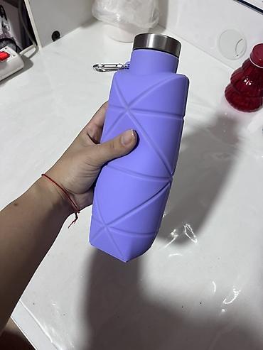 su cani: Bükülə bilən silikon su butulkası – 700 ml Səhvliklə 2 dənə almışıq — 1
