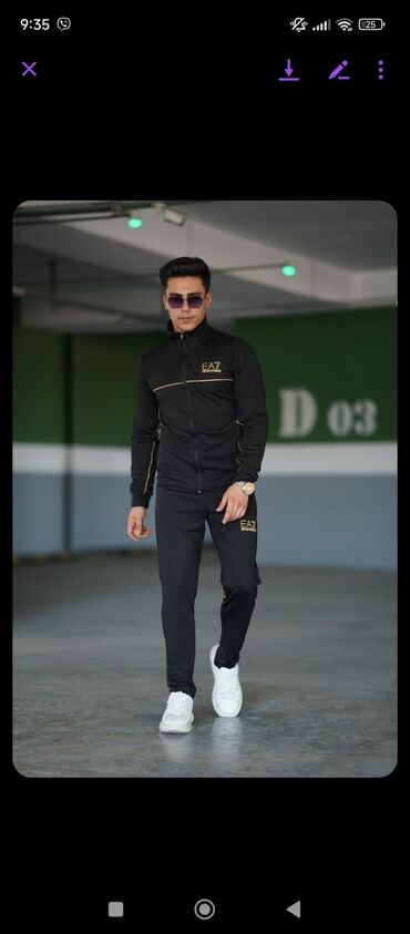 Trenerke: Komplet, 2XL (EU 56), Likra — 9