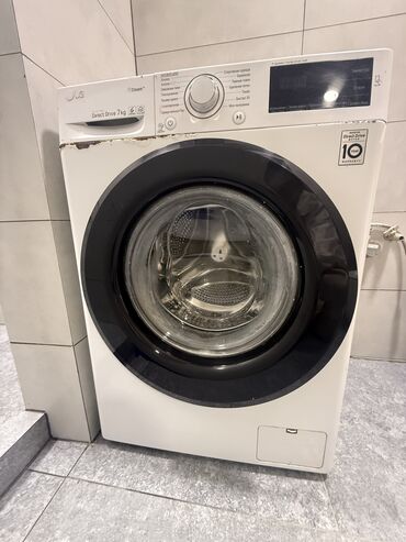 токмок стиральная машина: Кир жуучу машина LG, Колдонулган, Автомат, 7 кг чейин, Толук өлчөм