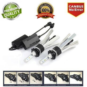 Auto delovi: H7 LED 100% canbus bez ventilatora 8C 12V 24v EXTRA KVALITET Jedne od — 2