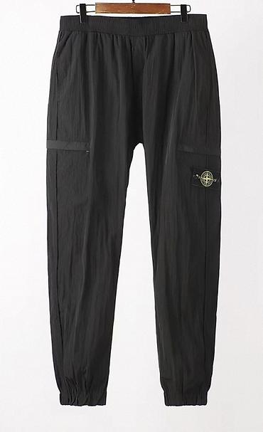 стон айлонд: Мужской комплект Stone Island: легкая ветровка + брюки карго - Цвет — 5