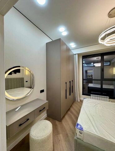 квартира бишкек кызыл аскер: 2 комнаты, 61 м², 9 этаж, Евроремонт