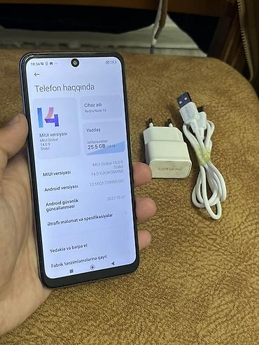 redmi note 8 ekrani: Redmi Note 10, 128 GB, rəng - Ağ, Barmaq izi, İki sim kartlı, Face ID — 2