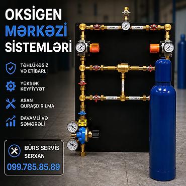 oksigen balonu icarə: Qaz balonu, Reduktorlu — 3