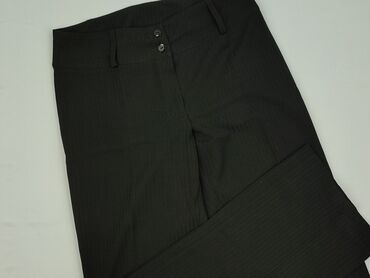 spodnie joggery moro damskie: Material trousers for women, size L (EU 40)