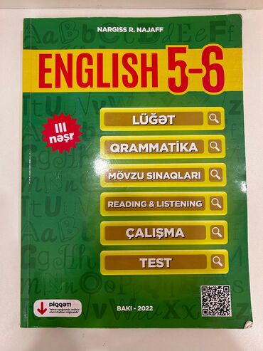 nərgiz nəcəf 250 sınaq cavabları: Nergiz Necef ingilis dili
12 manata alinib 6 manata satilir