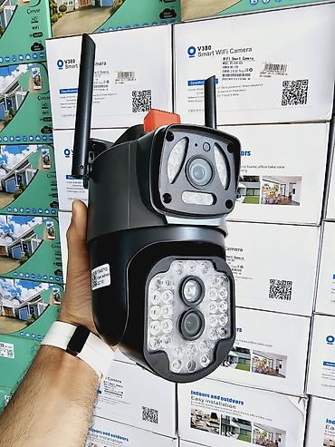 kamera tripot: 2 kamera Smart WiFi açıq məkan təhlükəsizlik kameraları - Wi‑Fi — 3
