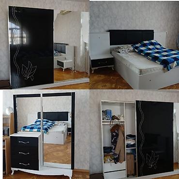 kamin satisi: Yataq desti 250₼ satilir .Destin dolabinin gusgusu sinib basqada — 1