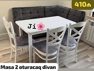 quxna stulu: Kvadrat masa, Mətbəx üçün, 2 nəfər — 3