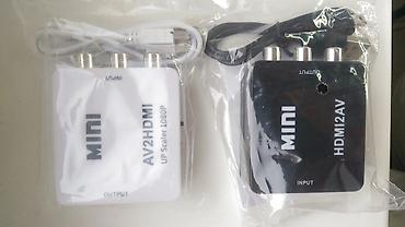 tv bix: Məhsul: Mini AV2HDMI və Mini HDMI2AV çeviriciləri (iki model) — 1