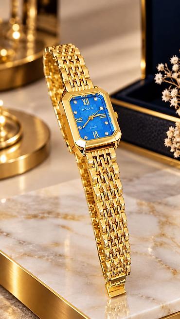 rolex 78488: Rolex qadın saatı – kvadrat- səkkizguşəli (yüngül kəsimli) korpus və — 10
