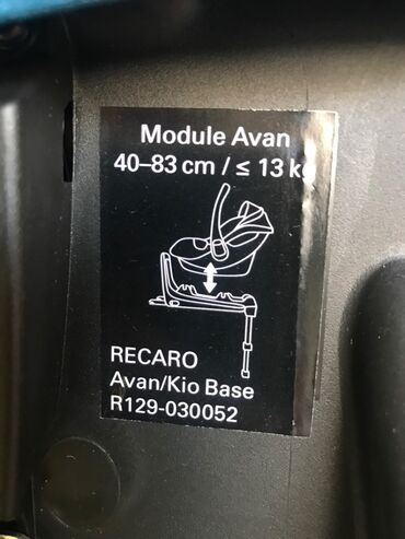 Autosedišta: Auto sedište Recaro Avan i-size (40-83cm) - Za visinu: 40 do 83 cm - na lalafo.rs — 7 Autosedišta: Auto sedište Recaro Avan i-size (40-83cm) - Za visinu: 40 do 83 cm - — 7