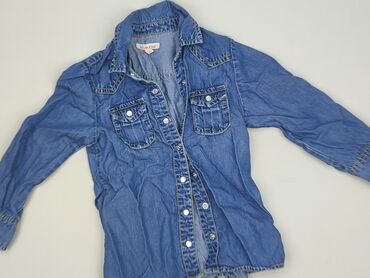 shein sukienka midi: Shirt 3-4 years, condition - Very good, pattern - Monochromatic, color - Blue