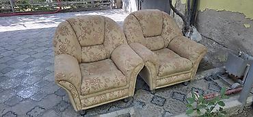 gencede mebel: İşlənmiş, Kreslo, Parça — 1
