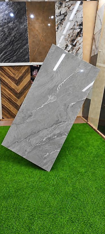 камни для декора: Керамогранит 60×120 см, серый каменный декор - Формат: 60 × 120 см — — 1