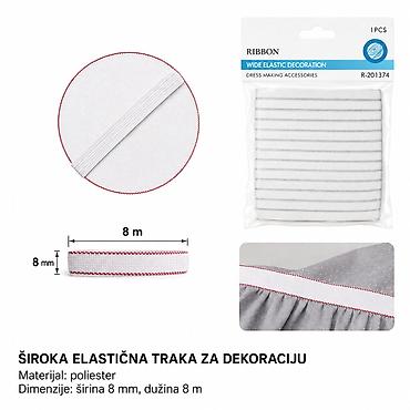 KMT Zatezač tereta bela 5201374 Praktičan pribor za ručni rad