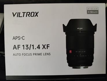 видео стабилизатор: Объектив Viltrox AF 13/1.4 XF для Fujifilm X-mount, как новый, в