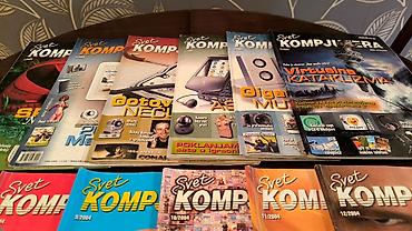 Časopisi: Časopis „Svet Kompjutera“ – cela 2004. godina! Prodajem komplet svih — 2