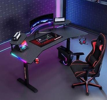 gt5 pro: Компьютерный игровой стол Gaming Tab Pro с электронной регулировкой — 4