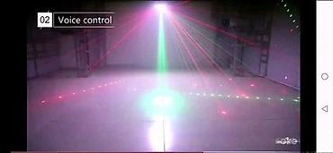 Kamere za video nadzor: Laser Strob 500MW 9-eye RGB Disco Lamp DMX. AKCIJA 280€ -200€ ORIGINAL — 12