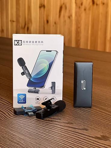 Микрофондор: Беспроводной микрофон K8 (Type-C) Компактный и удобный микрофон для — 1