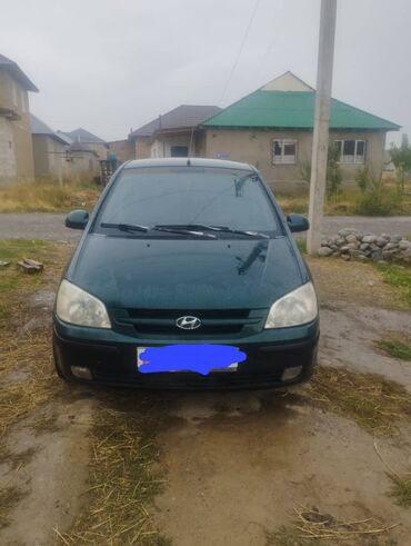 Hyundai: Hyundai Getz: 2002 г., 1.1 л, Механика, Бензин, Хэтчбэк