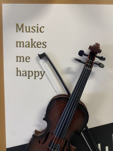 Şəkillər, tablolar: Mini skripkalı tablo hədiyyə üçün ideal seçimdir. 50x70 ölçüsündədir -da lalafo.az — 3 Şəkillər, tablolar: Mini skripkalı tablo hədiyyə üçün ideal seçimdir. 50x70 ölçüsündədir — 3